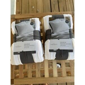 Threshold *SET OF 2*   Sham, Standard, White